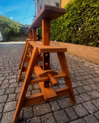 Cavalletti e piano