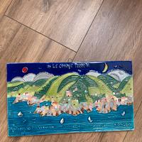 Mattonella vintage Le Cinque Terre Made in Italy