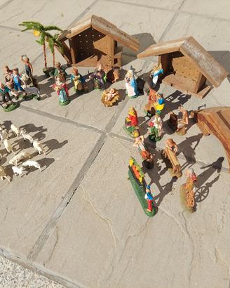 Presepe anni 60 70 Vintage Made in Italy