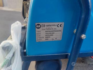 compressore Campagnola per raccolta olive