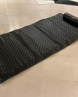 Tatami Triangolo in pelle Enzo Mari