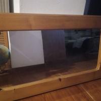 Specchio cornice legno massello