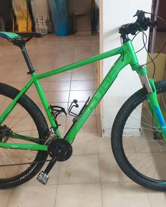 Cube Aim 29 Verde-Nero Telaio Alluminio Lite L