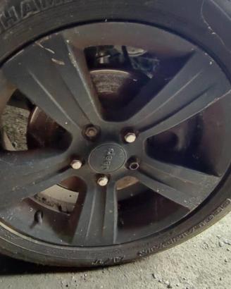 4 cerchi in lega da R17 per Jeep Compass