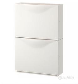 N. 8 elementi portascarpe contenitore ikea