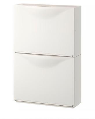 N. 8 elementi portascarpe contenitore ikea