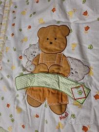 Trapunta neonato gialla cm 125x85