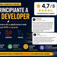 Corso sviluppo web da zero a professionista