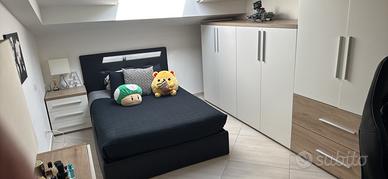 Camera da letto per mansarda