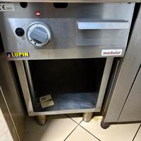 Piastra fry top liscia