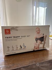 Baby sett tripp trapp stokke