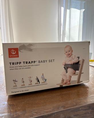 Baby sett tripp trapp stokke