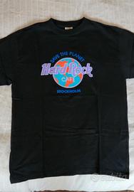 T-shirt vintage originale Hard Rock Café Stoccolma