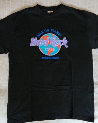 T-shirt vintage originale Hard Rock Café Stoccolma