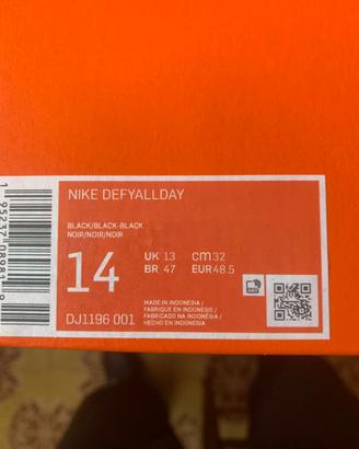 Scarpe NIKE DEFYALLDAY taglia 48,5