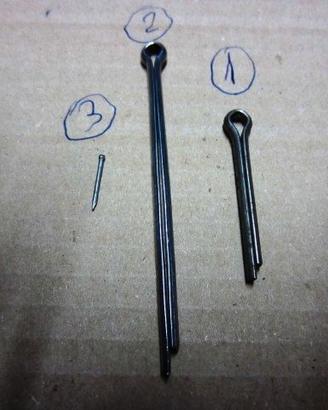 Copigle di 2 tipi + chiodini lotto 7 kg circa