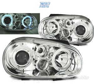 FARI VOLKSWAGEN VW GOLF 4 ANGEL EYES CROMATI
