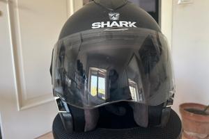 Casco moto modulare Shark Evo GT nero opaco