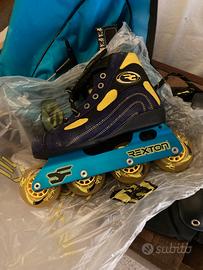 Pattini Rexton 37 con borsa e accessori