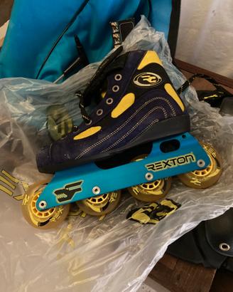 Pattini Rexton 37 con borsa e accessori