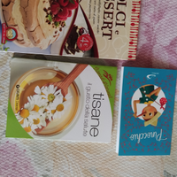 4 libri dessert, tisane, pinocchio, astronomia