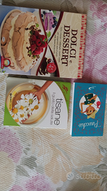 4 libri dessert, tisane, pinocchio, astronomia