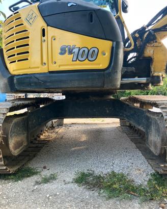 Escavatore cingolato yanmar sv 100