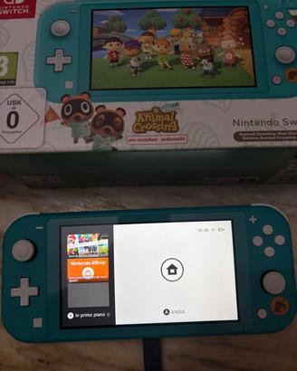 Nintendo switch animal crossing edition