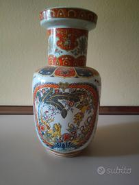 Vaso in ceramica - decorazione orientale
