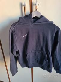 Felpa con cappuccio nike (147-160 cm) blu original