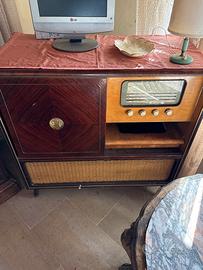 Mobile radio televisione vintage anni 50/60