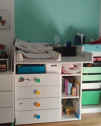 Fasciatoio con cassettiera 