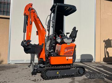 Miniescavatore S100 DELEKS 10 Qli Motore Kubota gi