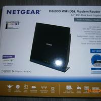 Modem-Router NETGEAR D6200-100PES Wi-Fi DSL-AC1200