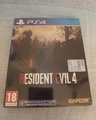 resident evil 4 Steelbook edition sigillato 