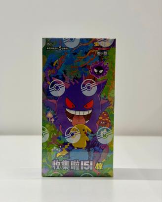 Box Pokemon Collect 151 Surprise Gengar China Cina
