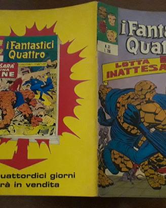 I FANTASTICI QUATTRO  1^ SERIE CORNO N° 37