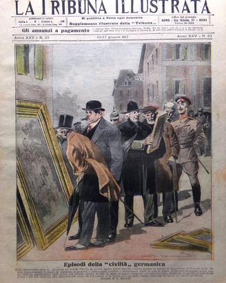 La Tribuna Illustrata 10 Giugno 1917 WW1
