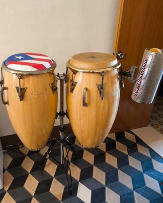 Soporte doble para Congas Remo