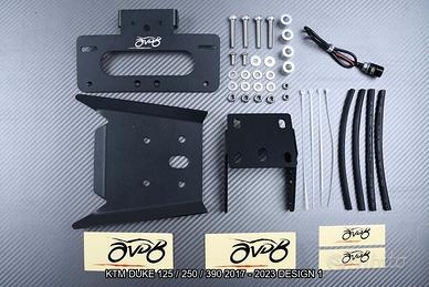 Portatarga corto KTM DUKE 125 250 390 2017 - 2023