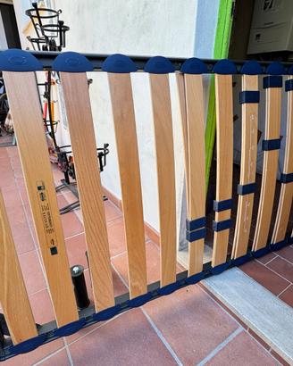 2 RETI SINGOLE CON DOGHE + MATERASSO LETTO SINGOLO