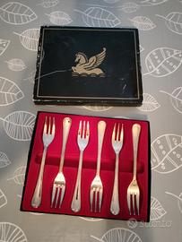 Set 6 forchette Silver plated