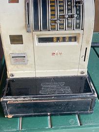 Raro Registratore di Cassa Meccanico RIV Vintage