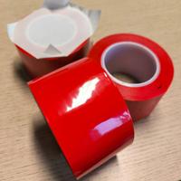 Nastro adesivo rosso alta temperatura 160°C – 75 m