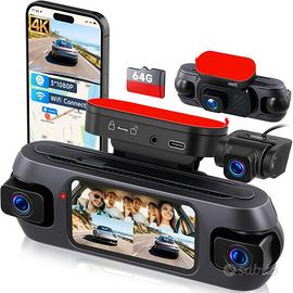 Telecamera integrata anteriore per auto Dashcam 