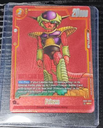 Frieza SB02-053 Alt Art Red Manga  DB Fusion World