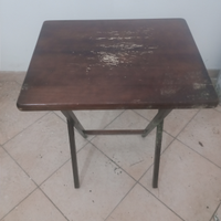 Tavolino pieghevole vintage