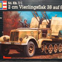 Sdkfz 7/1 Vierlingsflak ausf 8t revell cod. 03126