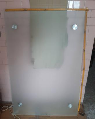 Tavolo cristallo vetro opaco 80x120