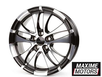 Cerchi RONAL R59 neri lucidi diamantati 17 Golf A3